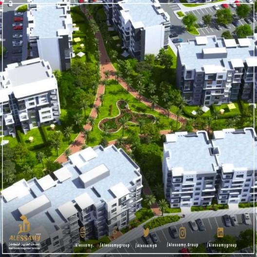 شقه للبيع بتسهيلات علي 10سنوات بمدينتي 115متر في الB14